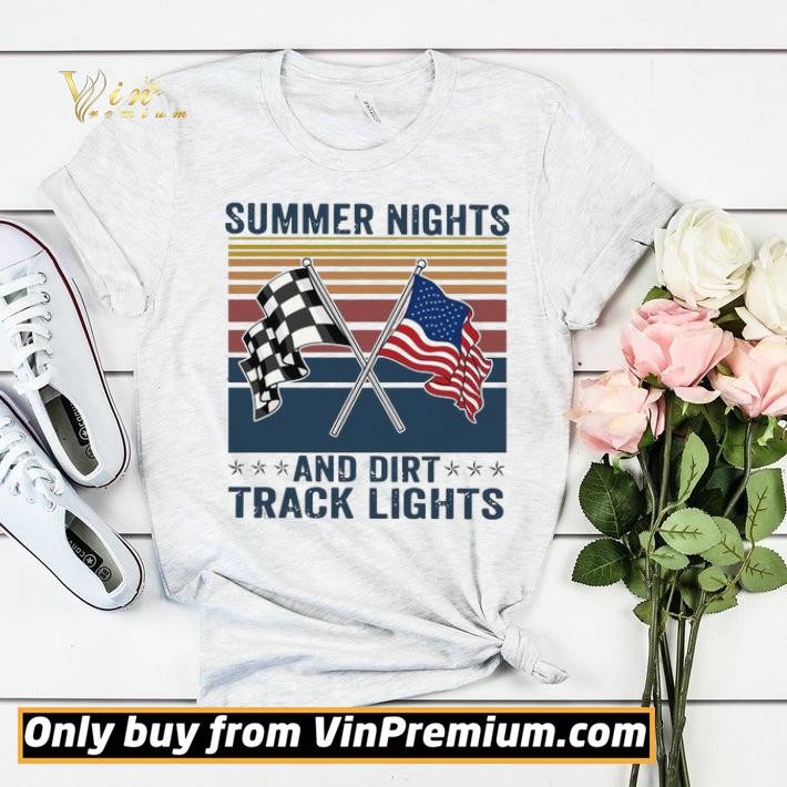 58d4c5e0 summer nights and dirt track lights vintage shirt sweater 4 - Summer Nights And Dirt Track Lights Vintage shirt sweater