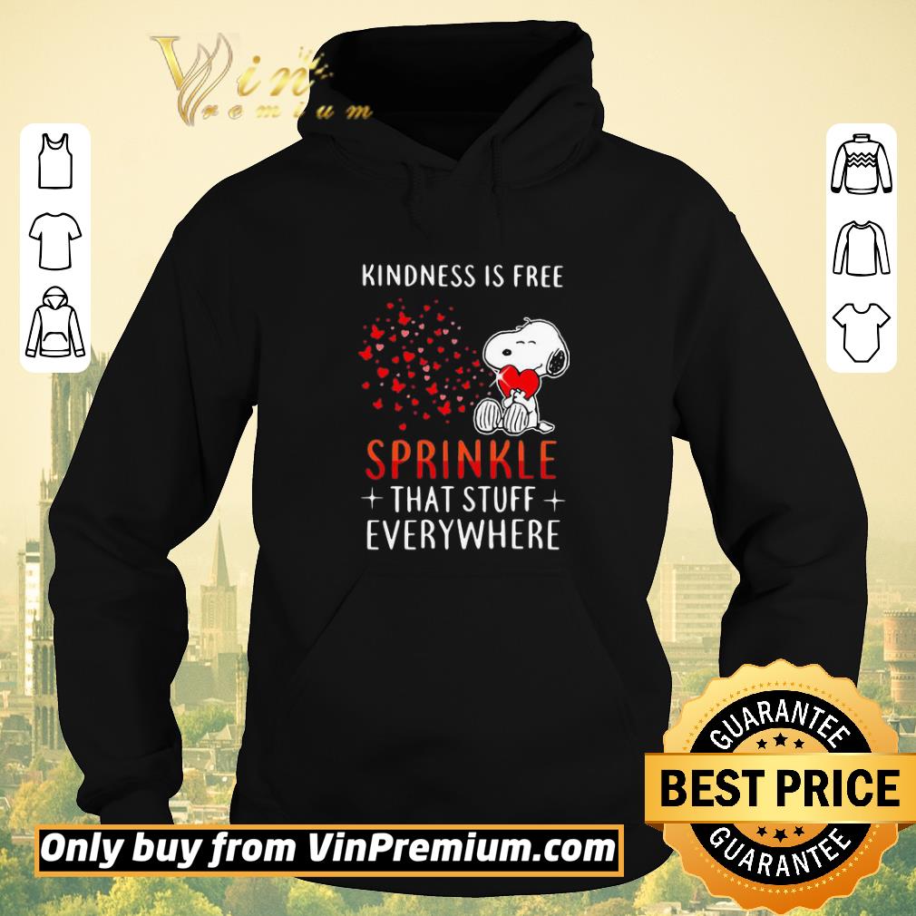 599109d3 official snoopy kindness is free sprinkle that stuff everywhere hearts shirt sweater 4 - Official Snoopy kindness is free sprinkle that stuff everywhere hearts shirt sweater