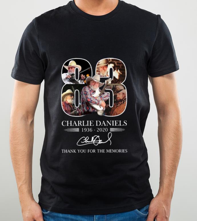 6052d919 hot 83 charlie daniels 1936 2020 thank you for the memories signature shirt 4 - Hot 83 Charlie Daniels 1936 2020 Thank You For The Memories Signature shirt