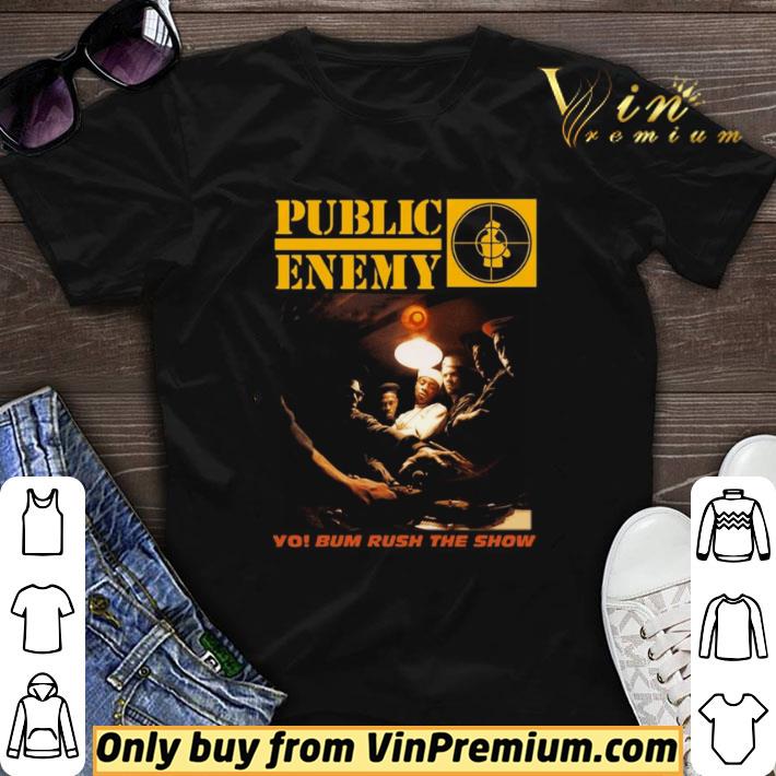 Public enemy vo bum rush the show shirt sweater