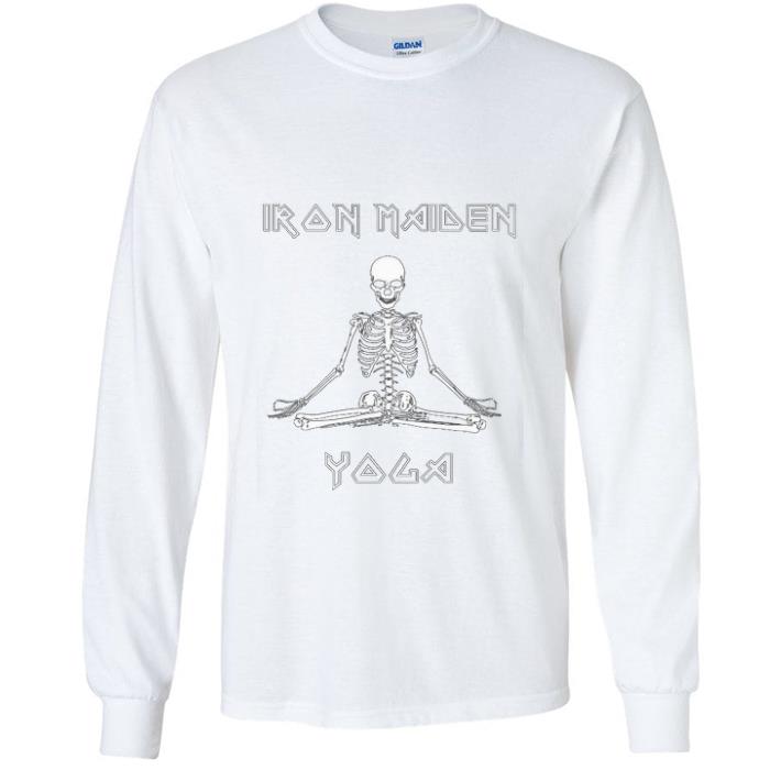 61a3d551 hot skeleton iron maiden yoga shirt 4 - Hot Skeleton Iron Maiden Yoga shirt