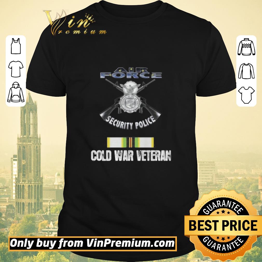 Air force security police cold war veteran shirt sweater