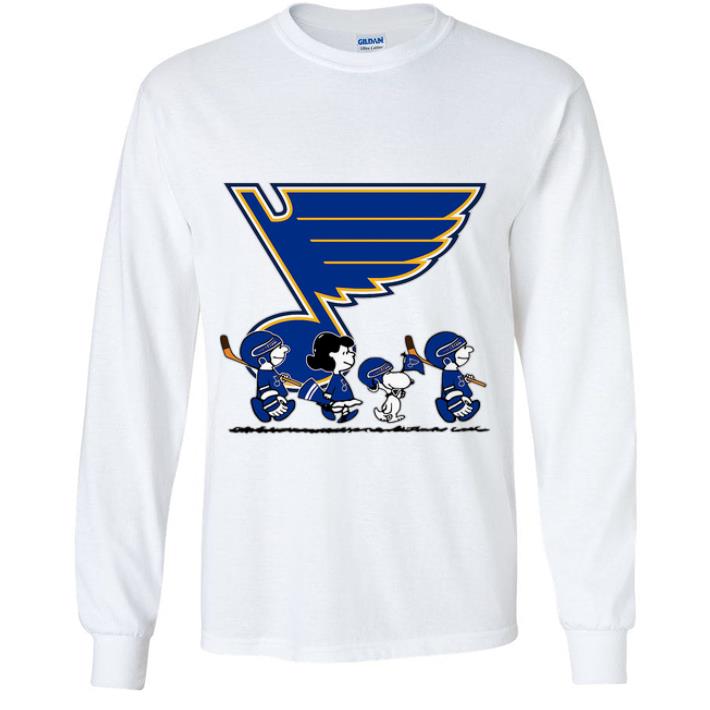 66e0bd46 nice the peanuts characters st louis blues shirt 4 - Nice The Peanuts Characters St. Louis Blues shirt