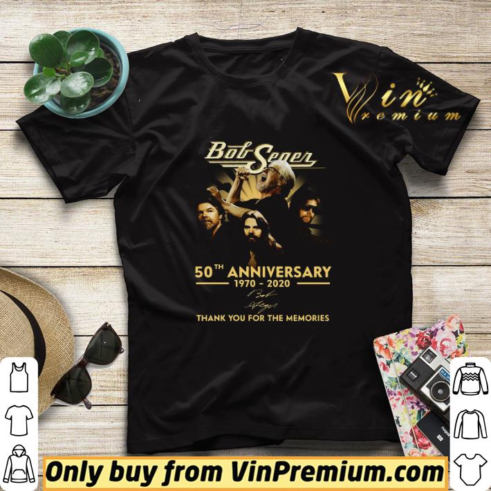 69714b49 bob seger 50th anniversary 1970 2020 signature thank you for the memories shirt sweater 4 - Bob Seger 50th Anniversary 1970 2020 Signature Thank You For The Memories shirt sweater