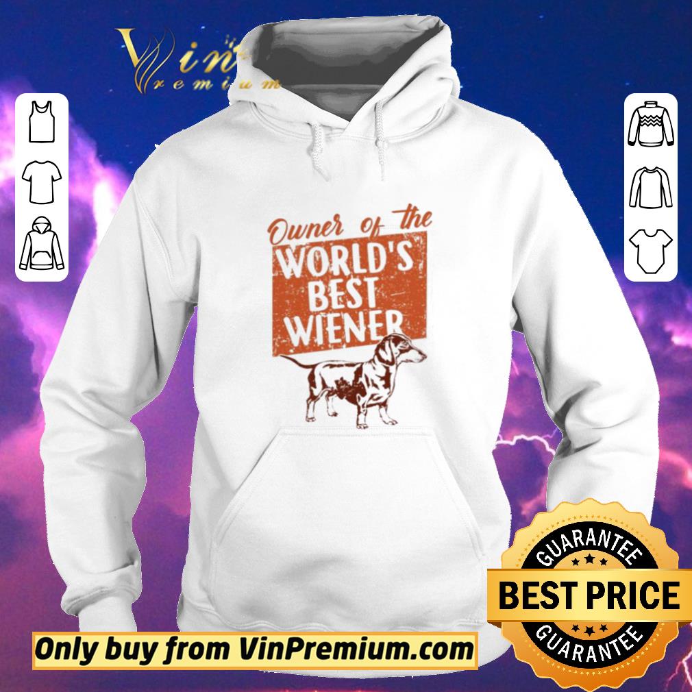70e3300a nice dachshund owner of the world s best wiener shirt sweater 4 - Nice Dachshund Owner of the world’s best wiener shirt sweater