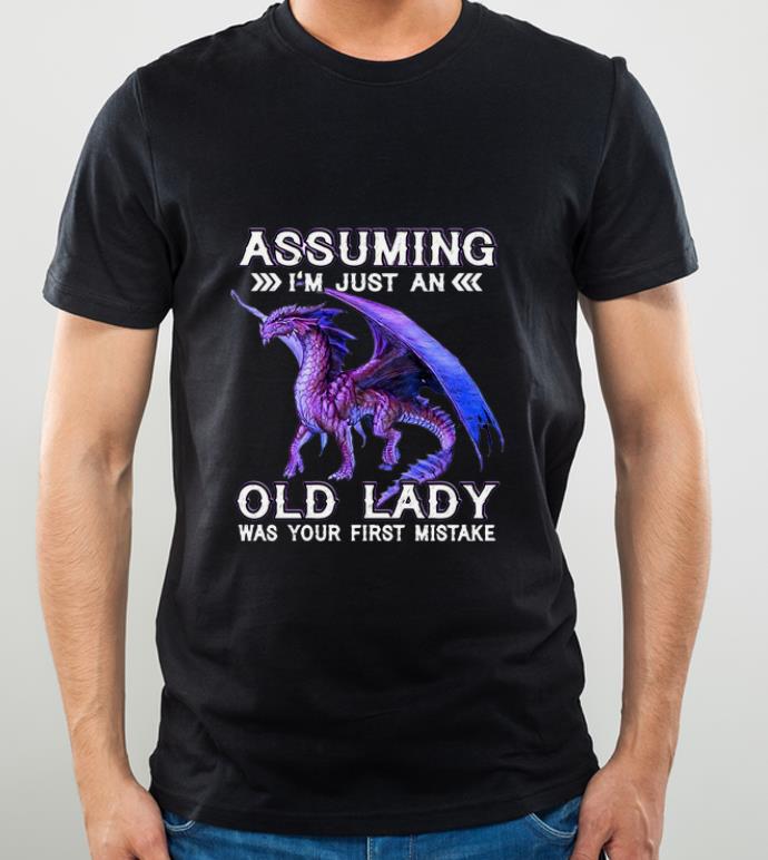 85a32ec0 nice purple dragon assuming i m just an old lady was your first mistake shirt 4 - Nice Purple Dragon Assuming I’m Just An Old Lady Was Your First Mistake shirt