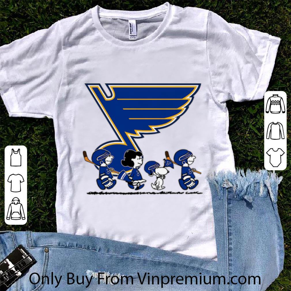 Hot The Peanuts Characters St. Louis Blues shirt