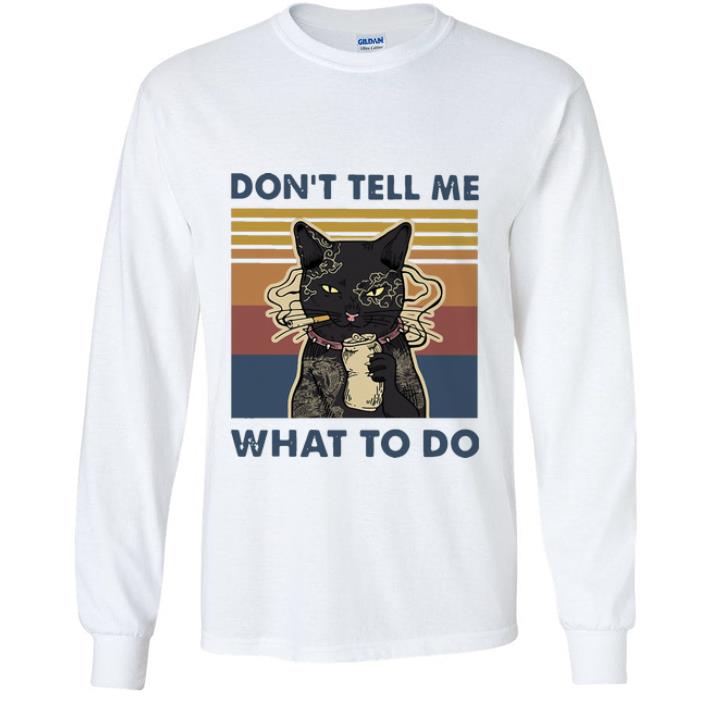 a8a78040 original vintage smoking tattoo cat don t tell me what to do shirt 4 - Original Vintage Smoking Tattoo Cat Don’t Tell Me What To Do shirt