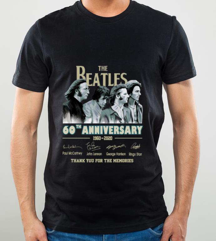 aea4fb77 awesome the beatles 60th anniversary 1960 2020 thank you for the memories shirt 4 - Awesome The Beatles 60th Anniversary 1960-2020 Thank You For The Memories shirt