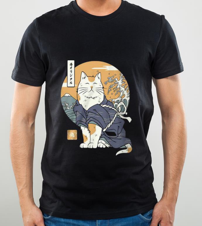 bbe5ac70 nice cat samurai japanese shirt 4 - Nice Cat Samurai Japanese shirt