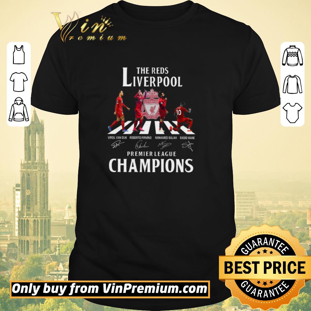 Awesome The Reds Liverpool Walking Signature Premier League Champions shirt sweater