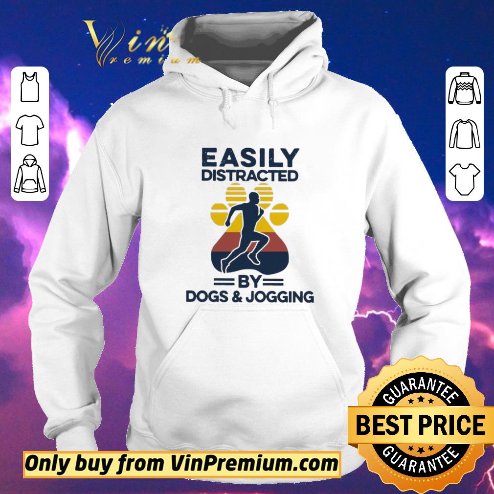 c71e38c5 hot easily distracted by dogs and jogging vintage shirt sweater 4 - Hot Easily Distracted By Dogs And Jogging Vintage shirt sweater