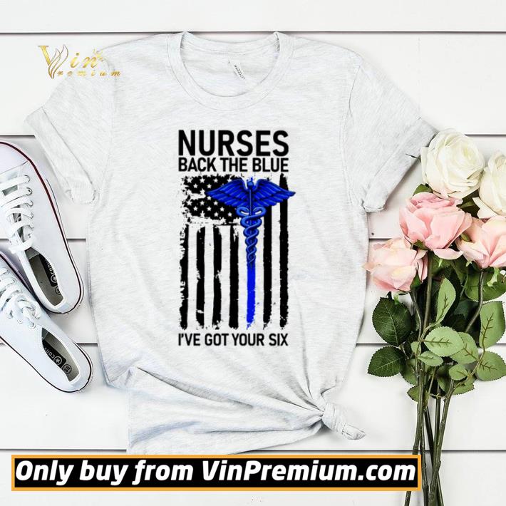 c786d890 original thin blue line nurses back the blue i ve got your six shirt sweater 4 - Original Thin Blue Line Nurses back the blue I’ve got your six shirt sweater