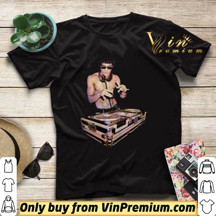 cb4b5af0 bruce lee dj shirt sweater 4 - Bruce Lee DJ shirt sweater