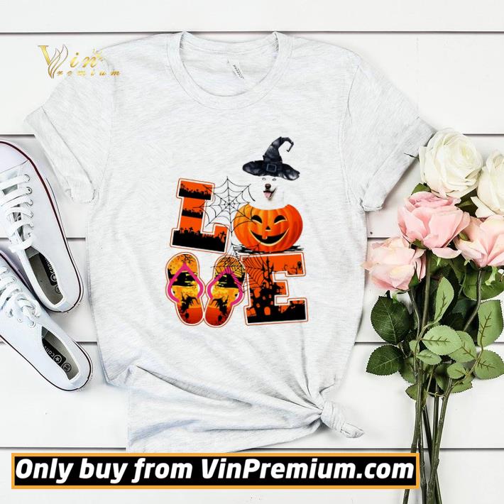 cea02da5 love halloween siberian husky witch pumpkin shirt sweater 4 - Love Halloween Siberian Husky Witch Pumpkin shirt sweater