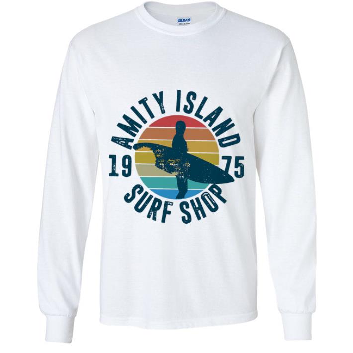 d858bb9f hot vintage amity island surf shop 1975 shirt 4 - Hot Vintage Amity Island Surf Shop 1975 shirt