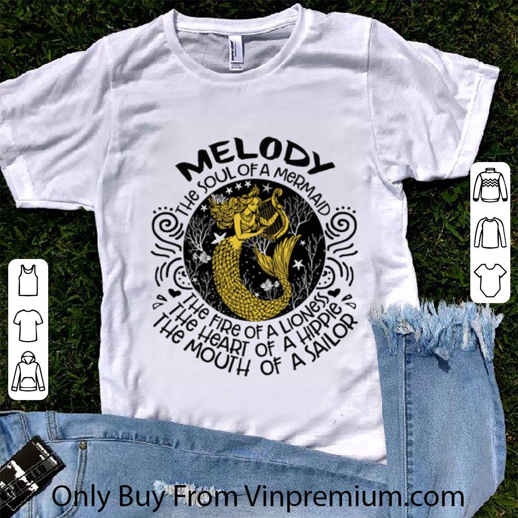 Great Melody The Soul Of A Mermaid The Fire Of A Lioness shirt