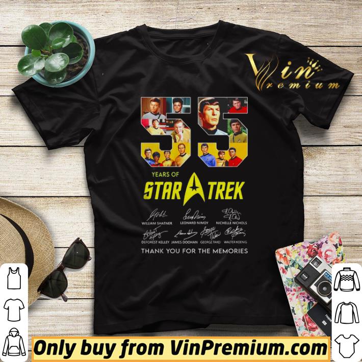 e3a3f71a 55 years of star trek signature shirt sweater 4 - 55 years of Star Trek signature shirt sweater