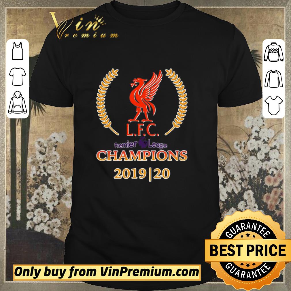 Awesome Liverpool FC Premier League Champions 2019 20 shirt sweater