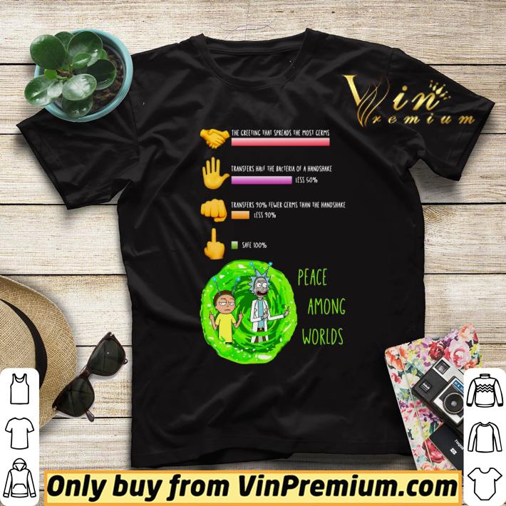 Nice Rick And Morty Peace Among Worlds The Greeting That Spreads The Most Germs shirt sweater ea804608 nice rick and morty peace among worlds the greeting that spreads the most germs shirt sweater 4 - Nice Rick And Morty Peace Among Worlds The Greeting That Spreads The Most Germs shirt sweater