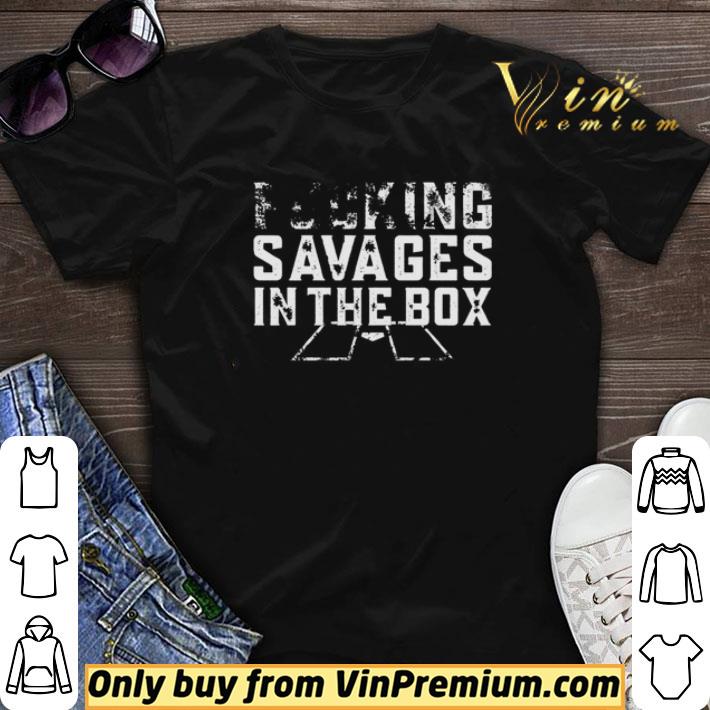 Aaron Judge Fucking savages in the box New York Yankees shirt sweater