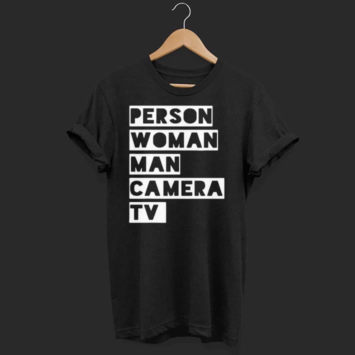 Nice US Person Woman Man Camera TV Shirt