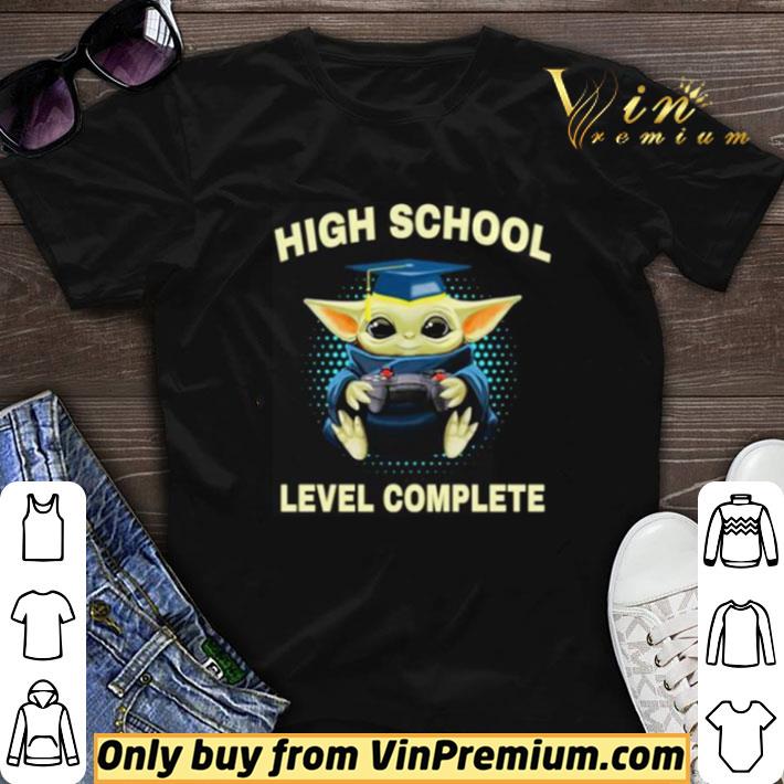 Baby Yoda High school level complete shirt sweater