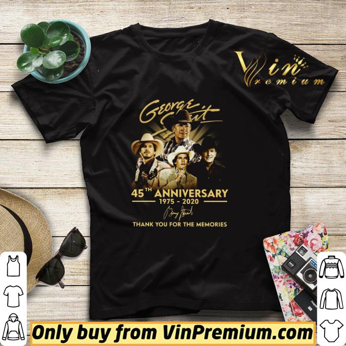 George Strait 45th Anniversary 1975 2020 Signature Thank You For The Memories shirt sweater 0bb74d64 george strait 45th anniversary 1975 2020 signature thank you for the memories shirt sweater 4 - George Strait 45th Anniversary 1975 2020 Signature Thank You For The Memories shirt sweater