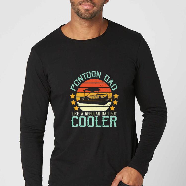 0bfdc506 nice pontoon dad like a regular dad but cooler vintage shirt 4 - Nice Pontoon Dad Like A Regular Dad But Cooler Vintage shirt