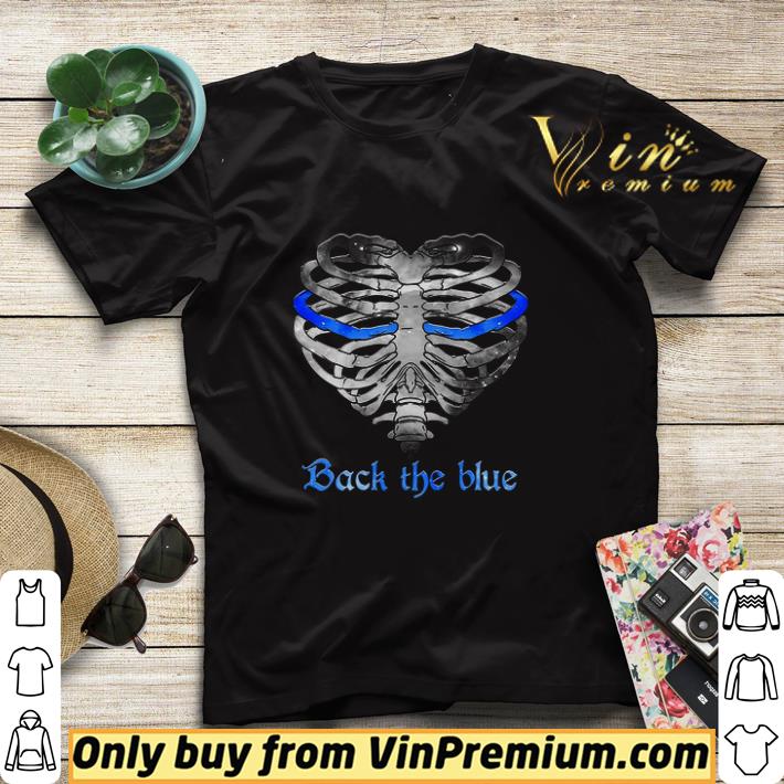 0ccad82b skeleton back the blue shirt sweater 4 - Skeleton Back The Blue shirt sweater