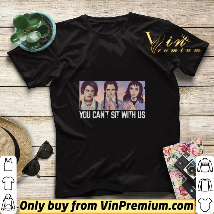 0f9d633a wednesday addams lydia deetz nancy downs large you can t sit with us shirt sweater 4 - Wednesday Addams Lydia Deetz Nancy Downs Large You Can't Sit With Us shirt sweater