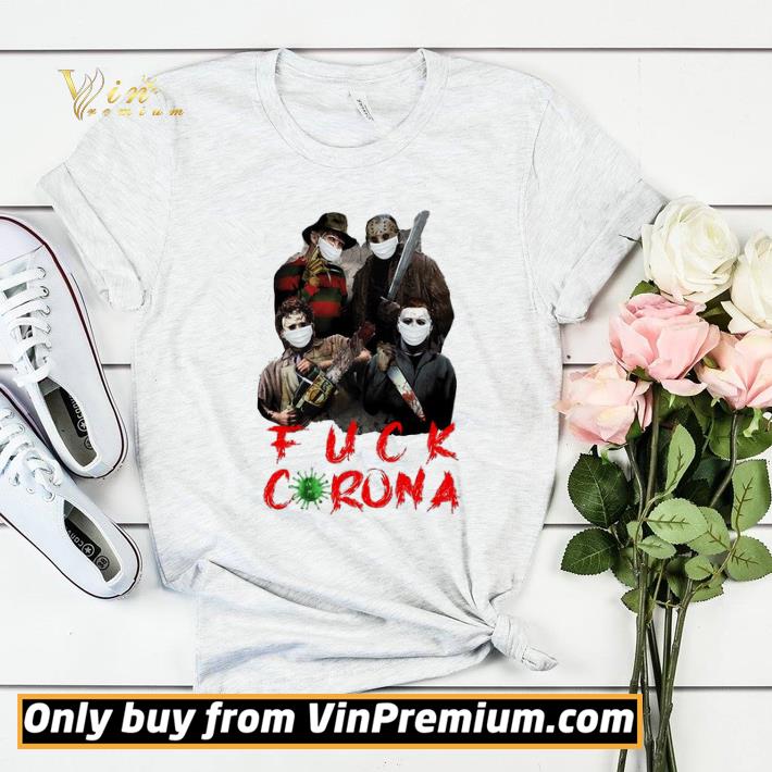 1698d780 the horror movie face mask fuck corona shirt sweater 4 - The Horror Movie Face Mask Fuck Corona shirt sweater