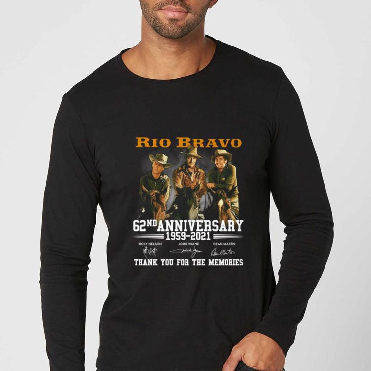 17a27eb9 awesome rio bravo 62nd anniversary 1959 2021 signatures shirt 4 - Awesome Rio Bravo 62nd Anniversary 1959-2021 Signatures shirt