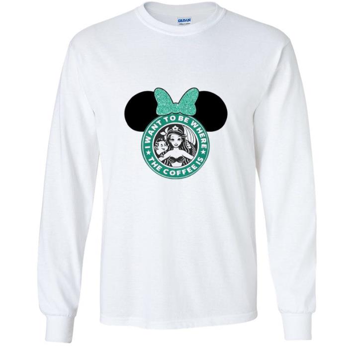 Great Disney Mermaid I Want To Be There The Coffee Is Starbucks Logo shirt 2cb415de great disney mermaid i want to be there the coffee is starbucks logo shirt 4 - Great Disney Mermaid I Want To Be There The Coffee Is Starbucks Logo shirt