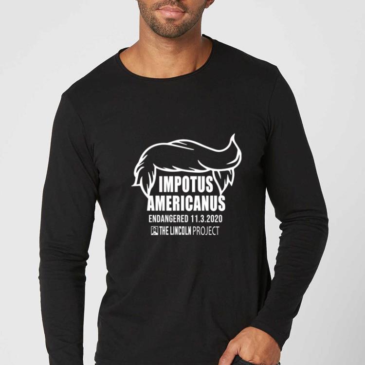 31d90567 nice impotus americanus endangered 11 3 2020 the lincoln project shirt 4 - Nice Impotus Americanus Endangered 11.3.2020 The Lincoln Project shirt