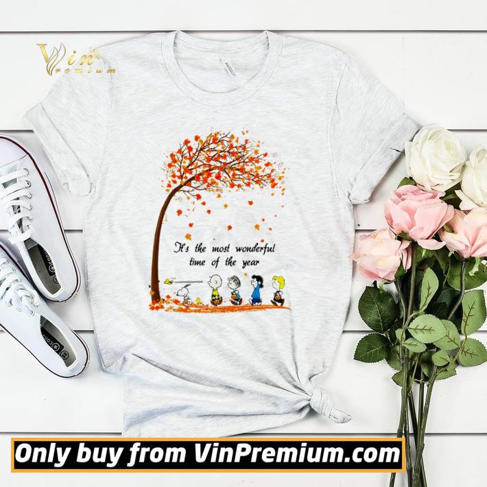 3207cea7 pretty peanuts autumn it s the most wonderful time of the year shirt sweater 4 - Pretty Peanuts Autumn it’s the most wonderful time of the year shirt sweater