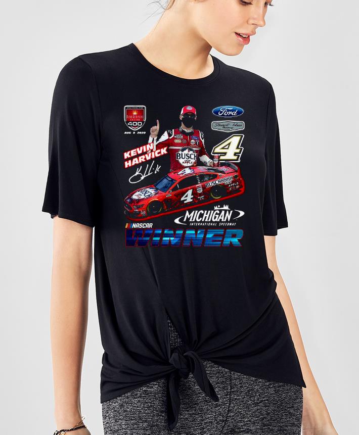 3b469ea7 kevin harvick ford 4 michigan international speedway winner shirt 4 - Kevin Harvick Ford 4 Michigan International Speedway Winner Shirt