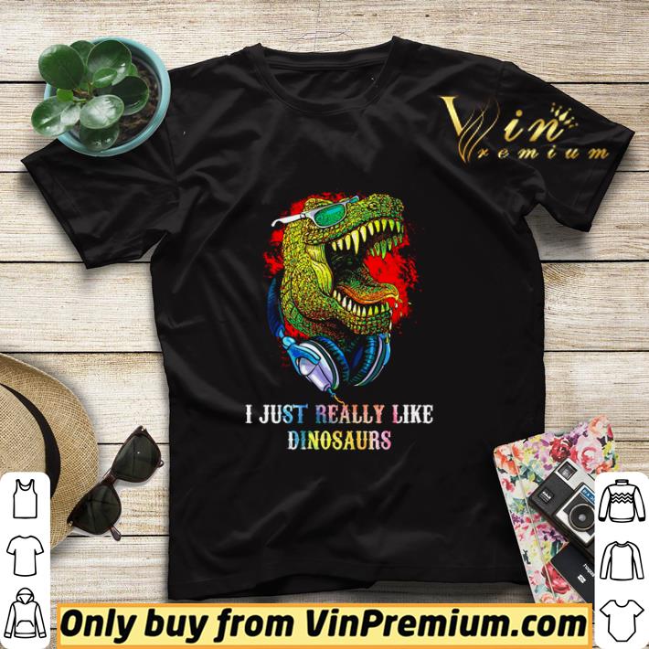 Watercolor I just really like dinosaurs shirt sweater 3d1a1d70 watercolor i just really like dinosaurs shirt sweater 4 - Watercolor I just really like dinosaurs shirt sweater