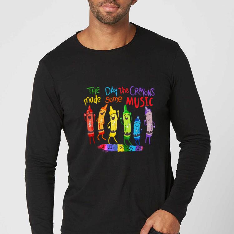 430a5857 official colors the day the crayons made some music shirt 4 - Official Colors The Day The Crayons Made Some Music shirt