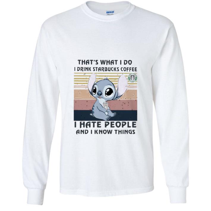Awesome Disney Stitch That’s What I Do I Drink Starbucks Coffee Vintage shirt 4387d0ad awesome disney stitch that s what i do i drink starbucks coffee vintage shirt 4 - Awesome Disney Stitch That’s What I Do I Drink Starbucks Coffee Vintage shirt