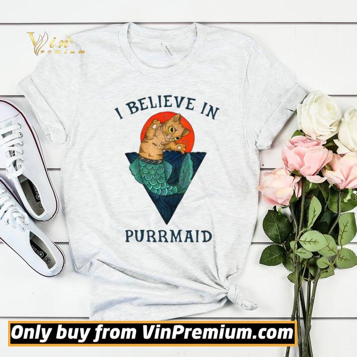 498c8300 cat i believe in purrmaid sunset shirt sweater 4 - Cat I Believe In Purrmaid Sunset shirt sweater