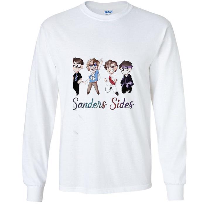 49be23d3 official sanders sides cartoon shirt 4 - Official Sanders Sides Cartoon shirt