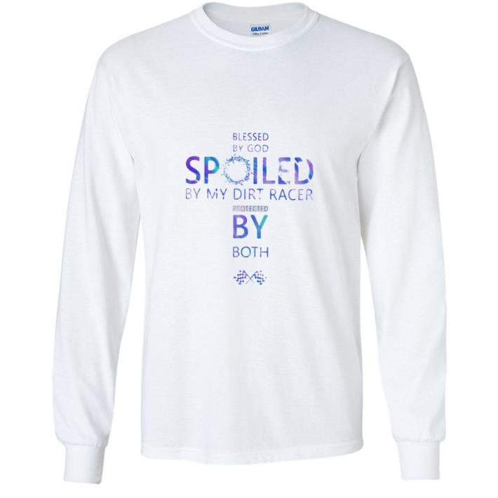 Pretty Blessed By God Spolied By My Dirt Race Protected By Both Flag shirt 4ad7531d pretty blessed by god spolied by my dirt race protected by both flag shirt 4 - Pretty Blessed By God Spolied By My Dirt Race Protected By Both Flag shirt