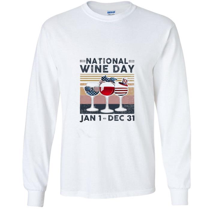 4c55eadf top national wine day jan 1 dec 31 american flag shirt 4 - Top National Wine Day Jan 1- Dec 31 American Flag shirt