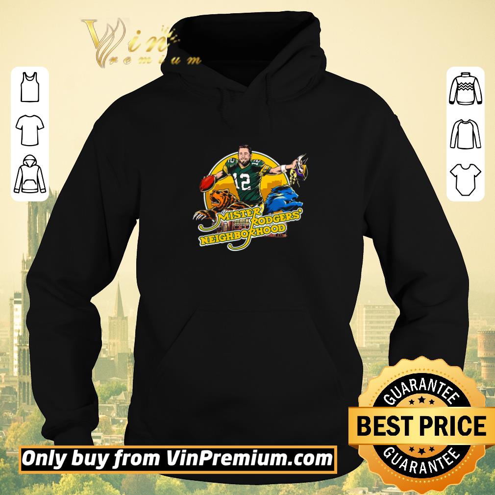 54e6a0cf hot aaron rodgers mister rogers neighborhood shirt sweater 4 - Hot Aaron Rodgers Mister Rogers’ Neighborhood shirt sweater