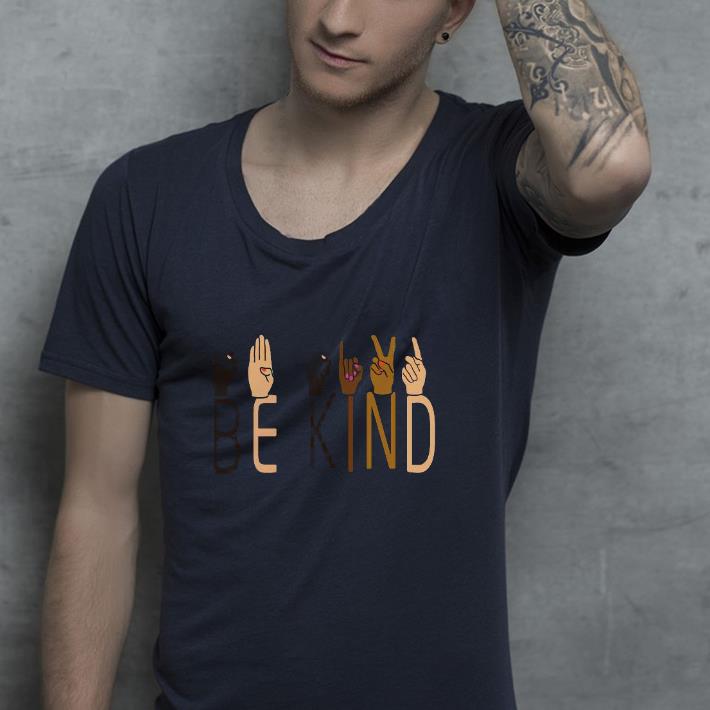 Be Kind Sign Language Shirt 62d78cad be kind sign language shirt 4 - Be Kind Sign Language Shirt
