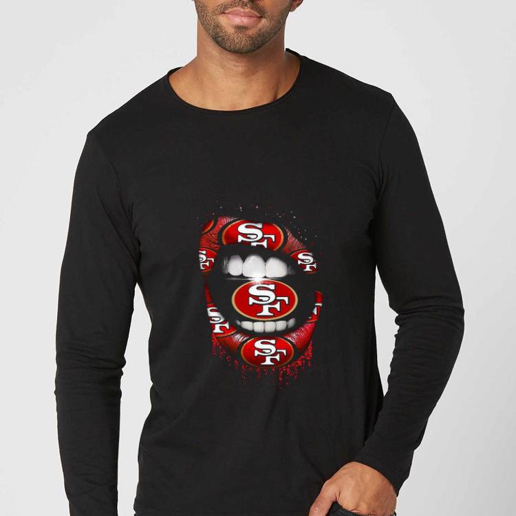 63f5fec8 top lips san francisco 49ers football shirt 4 - Top Lips San Francisco 49ers Football shirt