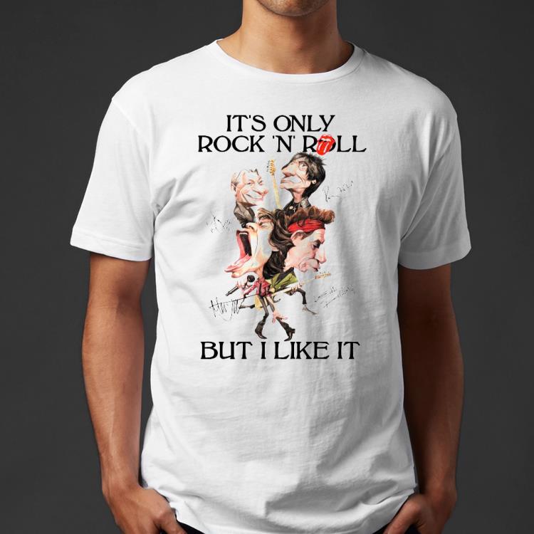 74f9e211 rolling stones it s only but i like it signatures shirt 4 - Rolling Stones It’s Only But I Like It Signatures Shirt