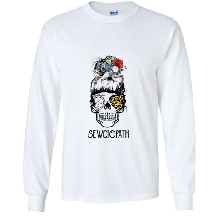 7534db38 hot sewing skeleton face girl sewciopath shirt 4 - Hot Sewing Skeleton Face Girl Sewciopath shirt