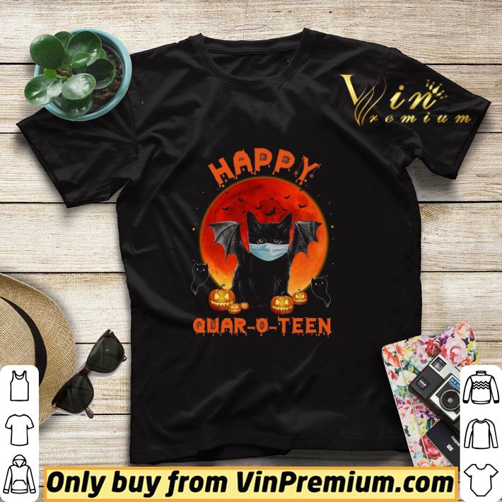75ea94b1 awesome black cat face mask happy quar o teen happy halloween shirt sweater 4 - Awesome Black Cat Face Mask Happy Quar O Teen Happy Halloween shirt sweater